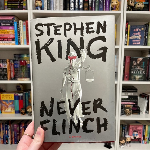 Stephen King Horror Book: Never Flinch (some damage) - Picture 1 of 5